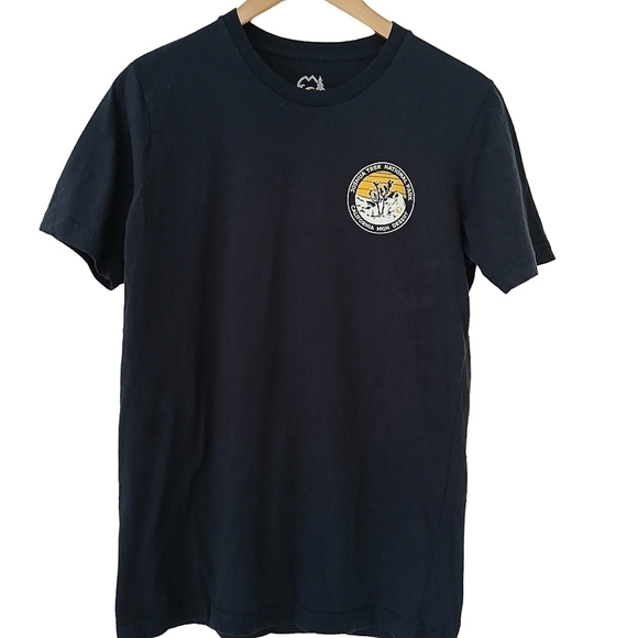 BLUE TIMBER Joshua Tree Men's T-Shirt Dark Graphic Print - Picture 1 of 7